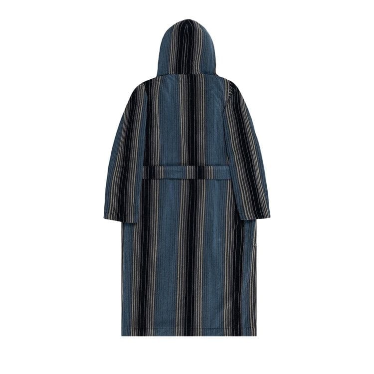 Stussy x Tekla Terry Hooded Bathrobe Multi Striped