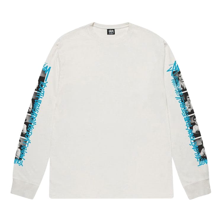 Stussy Youth Brigade Pigment Dyed Long-Sleeve T-Shirt Natural