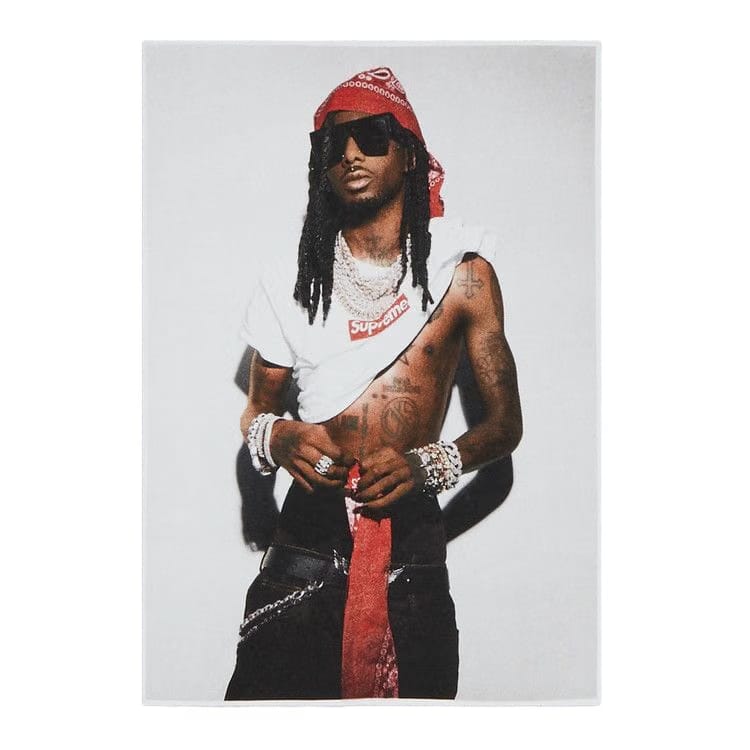 Supreme Playboi Carti T-Shirt Heather Grey