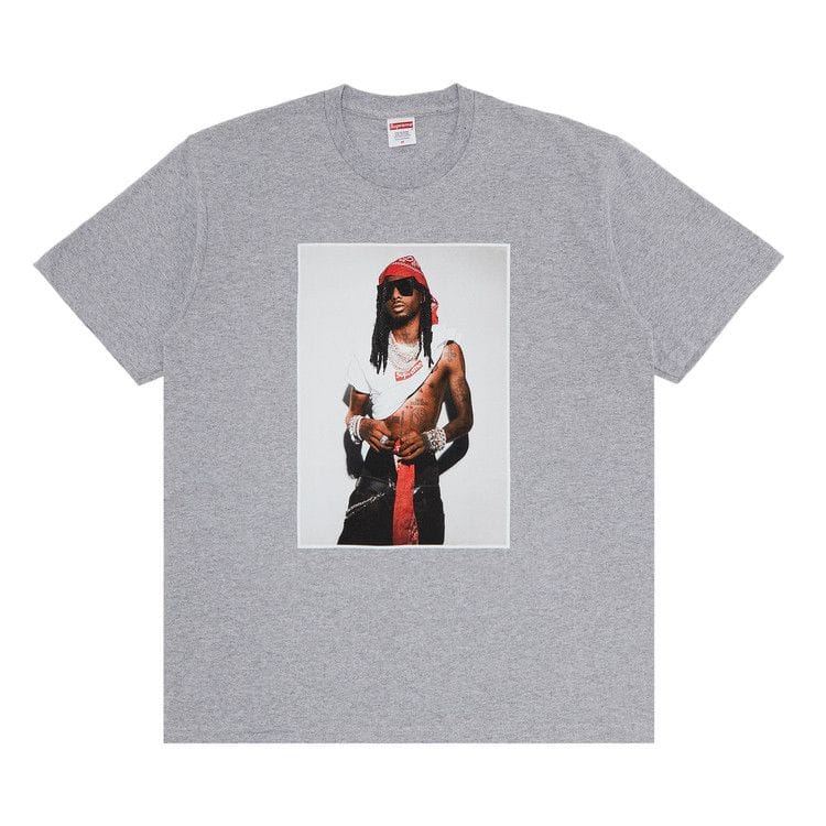 Supreme Playboi Carti T-Shirt Heather Grey