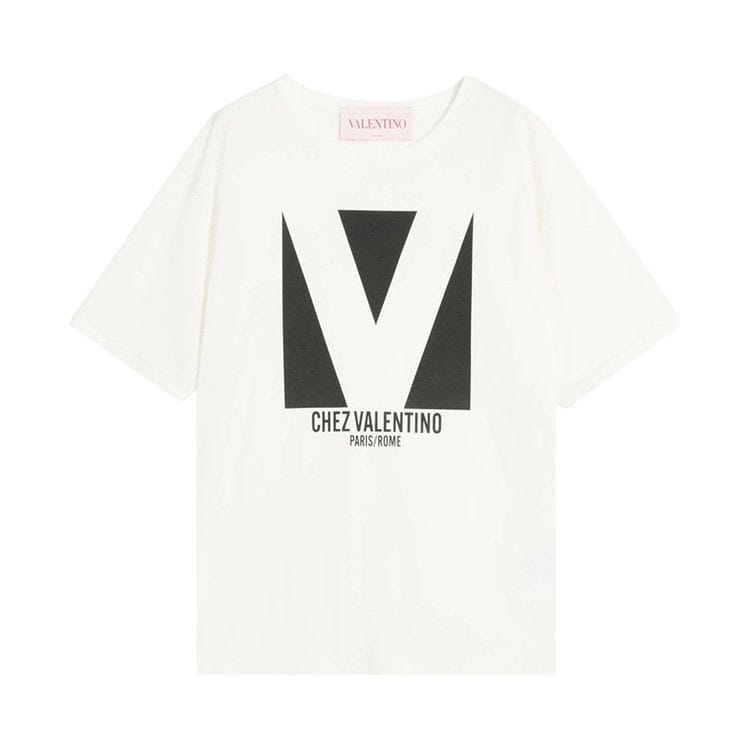 Valentino Jersey T-Shirt Ivory
