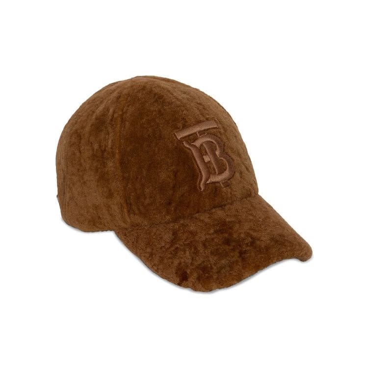 Burberry Teddy Logo Baseball Cap Brown