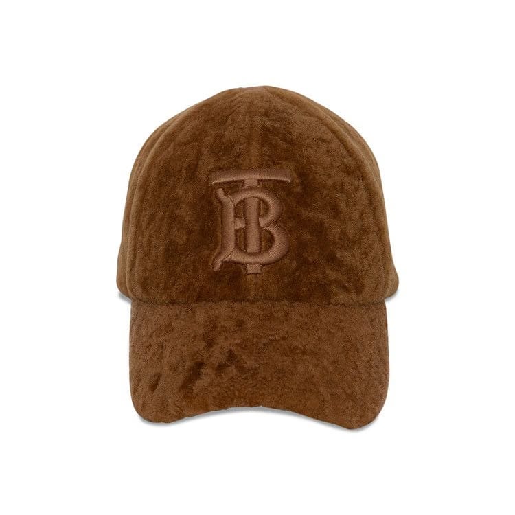 Burberry Teddy Logo Baseball Cap Brown