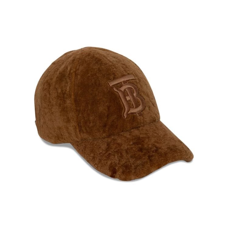 Burberry Teddy Logo Baseball Cap Brown