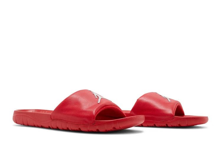 Jordan Break Slide University RedMetallic Silver