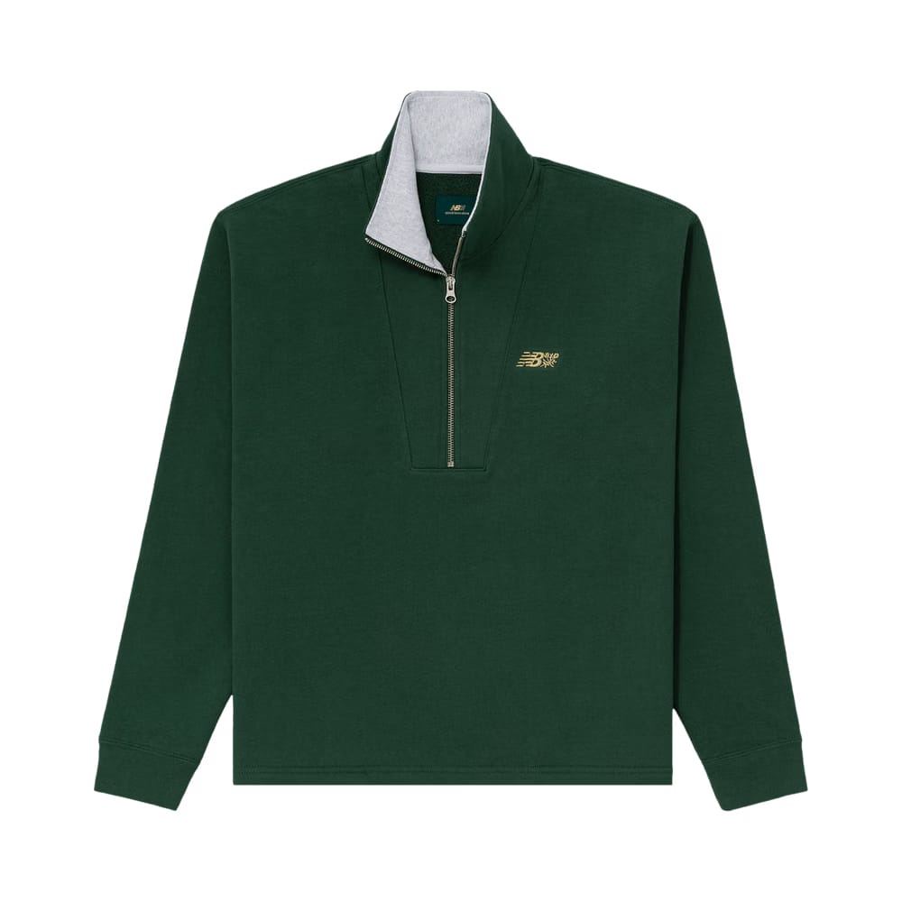Aimé Leon Dore x New Balance Quarter Zip Pullover Dark Green