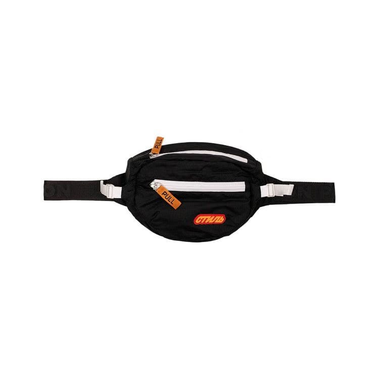 Heron Preston Padded Fanny Pack Bag Black