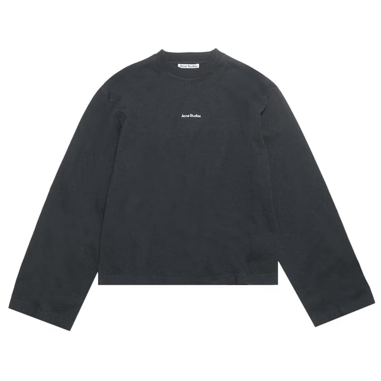 Acne Studios Long-Sleeve T-Shirt Black