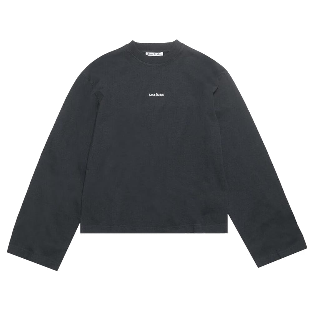 Acne Studios Long-Sleeve T-Shirt Black