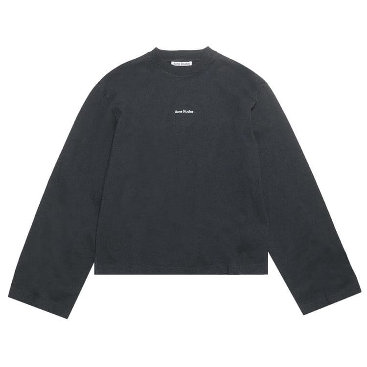 Acne Studios Long-Sleeve T-Shirt Black