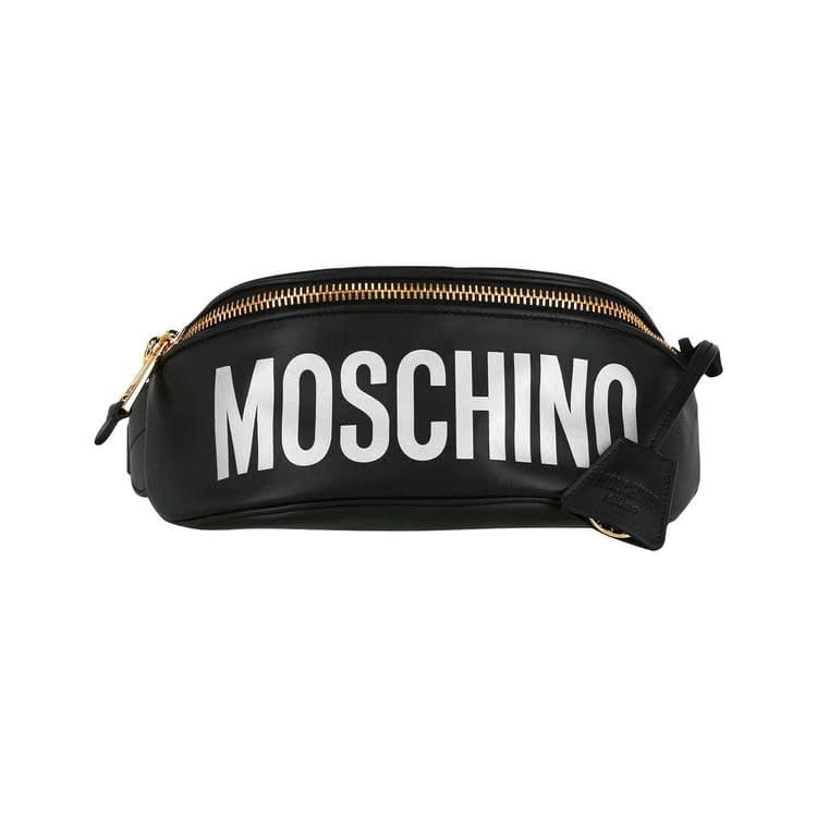 Moschino Logo Belt Bag Black Print