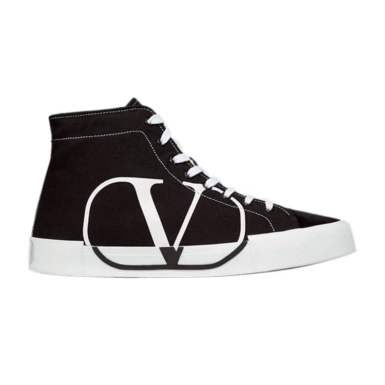 Valentino Tricks High V Logo - Black