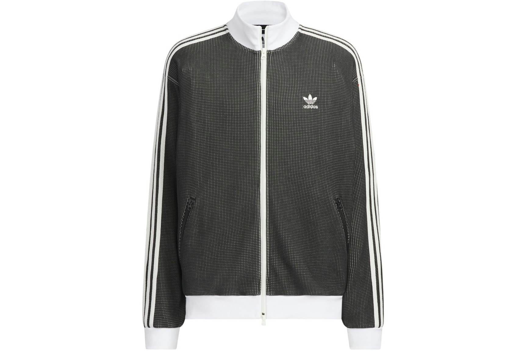Adidas Knit Track Top Black