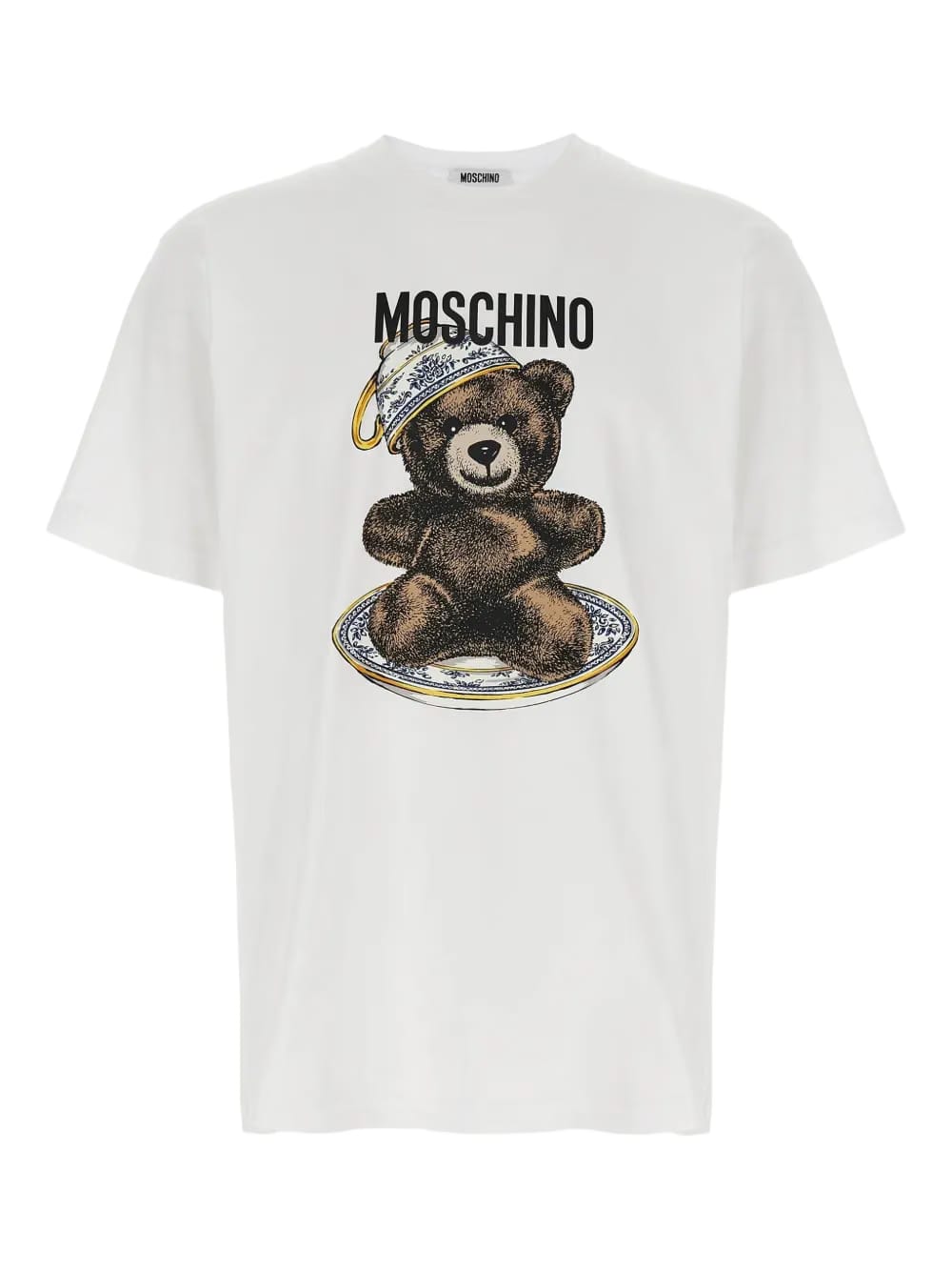 Moschino teddy bear-print crewneck T-Shirt White