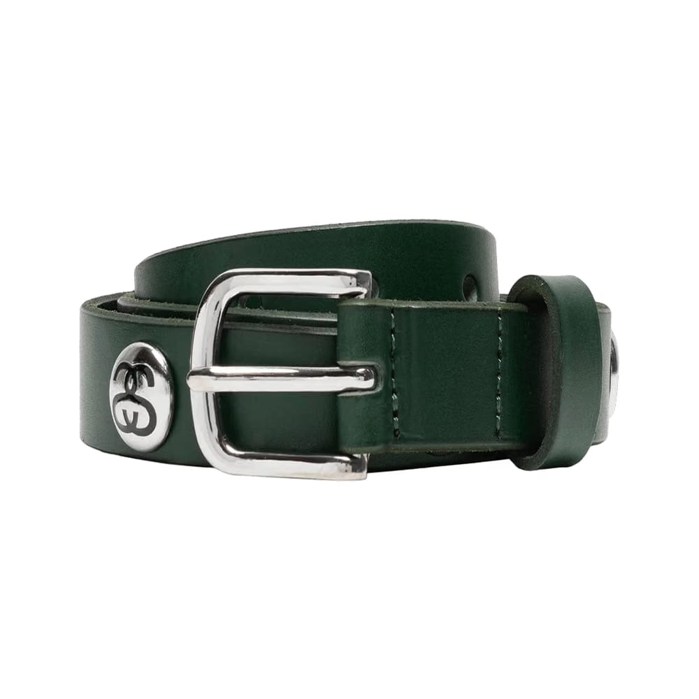 Stussy SS-Link Studded Belt Forest