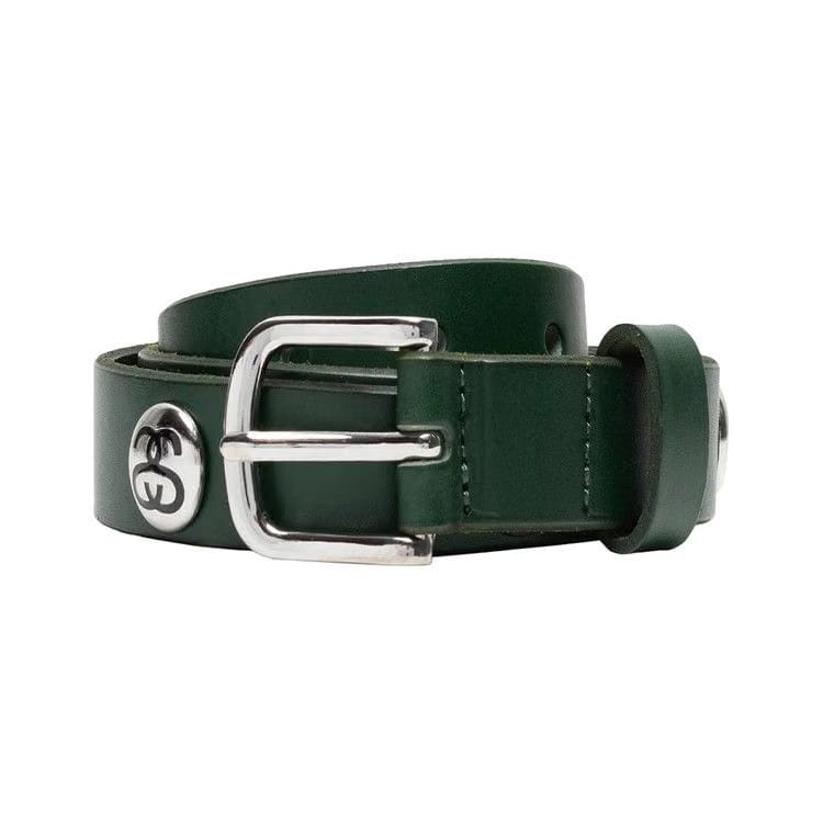 Stussy SS-Link Studded Belt Forest