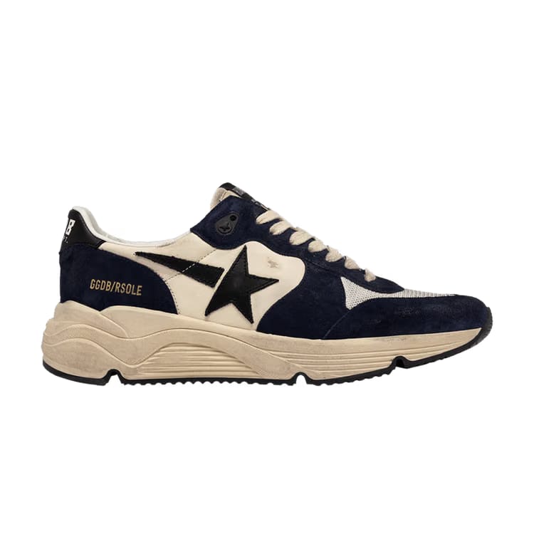 Golden Goose Running Sole Blue White