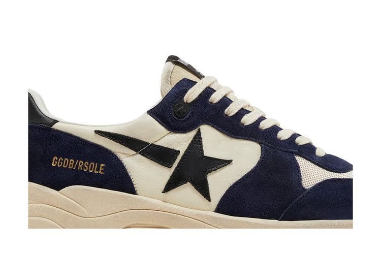 Golden Goose Running Sole Blue White