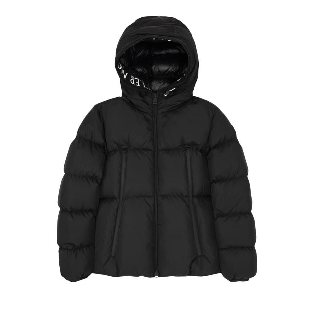 Moncler Montcla Matte Puffer Jacket Black