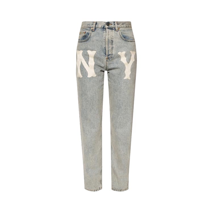 Gucci NY Denim Pants Blue