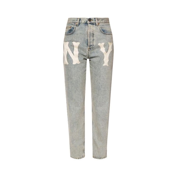 Gucci NY Denim Pants Blue
