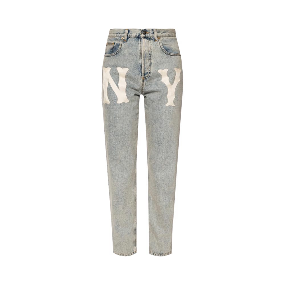 Gucci NY Denim Pants Blue