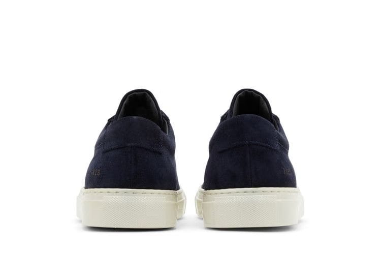 Common Projects Achilles Waxed Suede - Navy