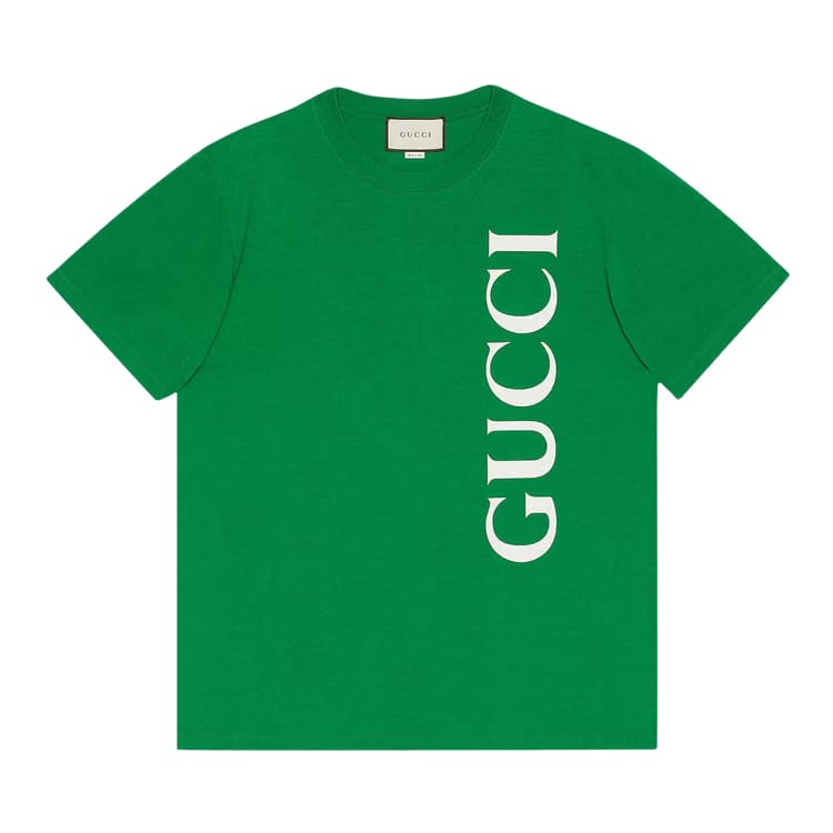 Gucci Shorts-Sleeve Over T-Shirt Green