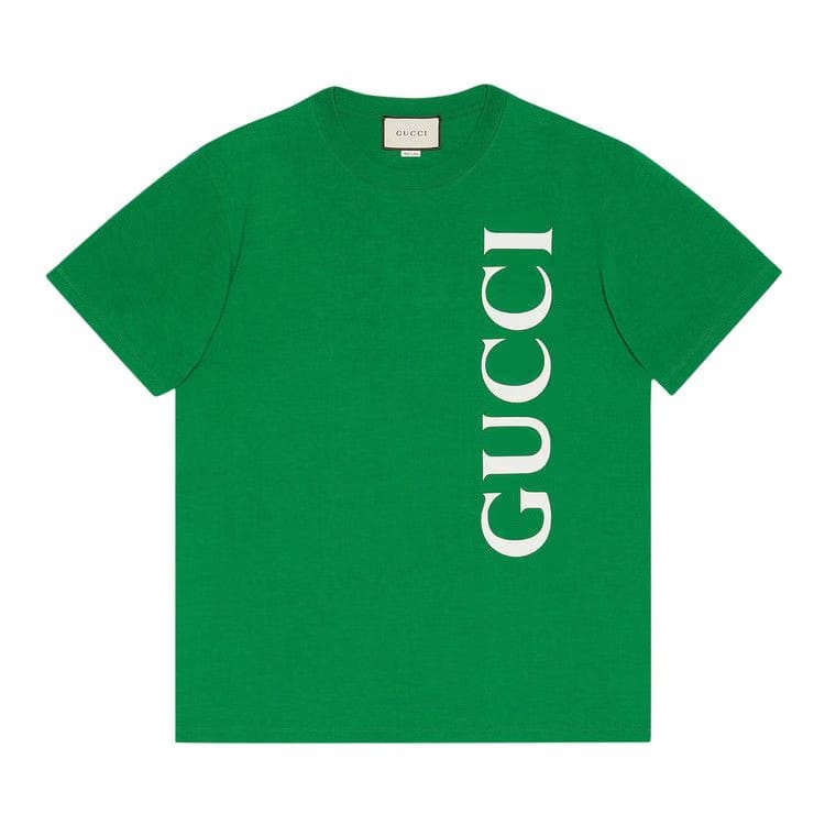 Gucci Shorts-Sleeve Over T-Shirt Green
