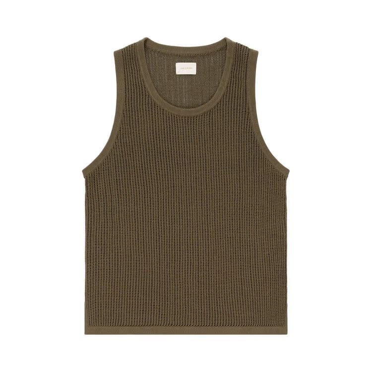 Aimé Leon Dore Mesh Knit Tank Citronella