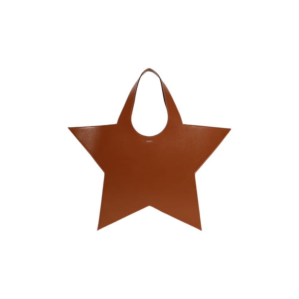 Coperni Star Tote Bag Brown