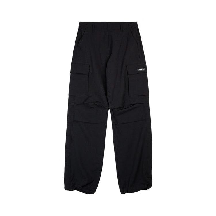 Coperni Tailored Wide Leg Cargo Pants Black
