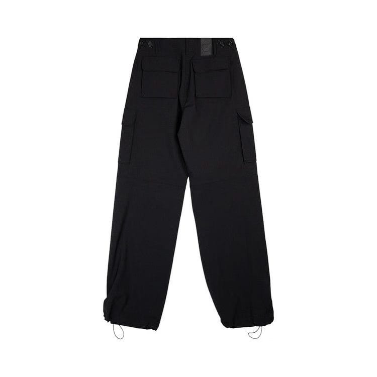Coperni Tailored Wide Leg Cargo Pants Black
