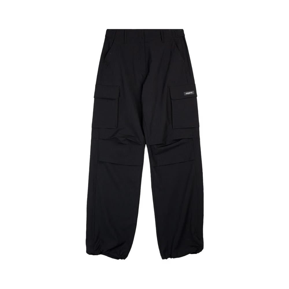 Coperni Tailored Wide Leg Cargo Pants Black