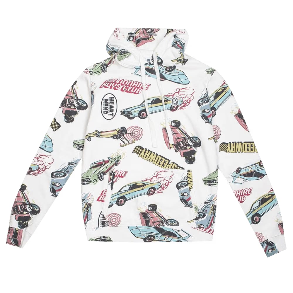 Billionaire Boys Club Speedways Hoodie White