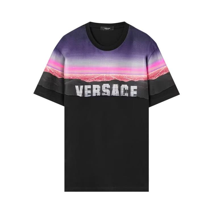 Versace Hills Print T-Shirt Black/Print