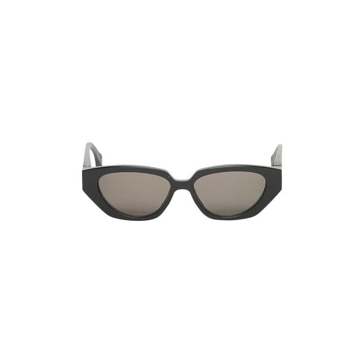 Mykita Cat Eye Sunglasses Raw Black/Solid Grey