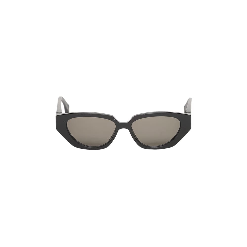 Mykita Cat Eye Sunglasses Raw Black/Solid Grey
