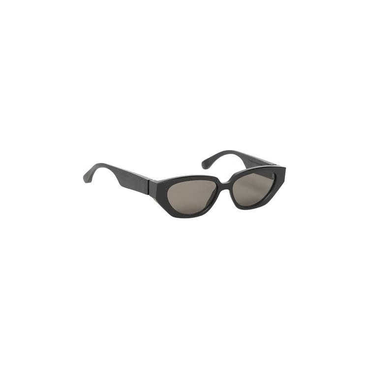 Mykita Cat Eye Sunglasses Raw Black/Solid Grey