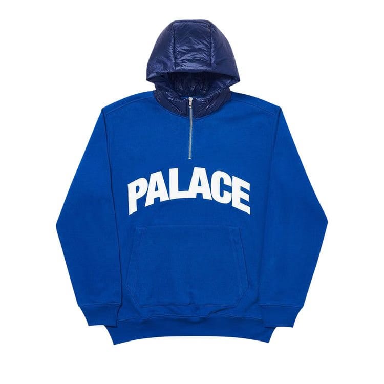 Palace Puffer Hood Blue