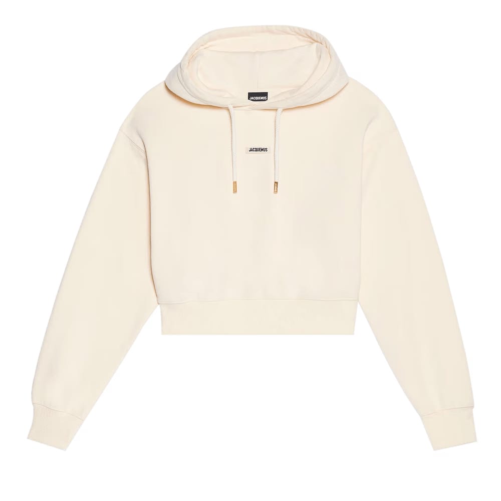 Jacquemus Le Hoodie Gros Grain Light Beige