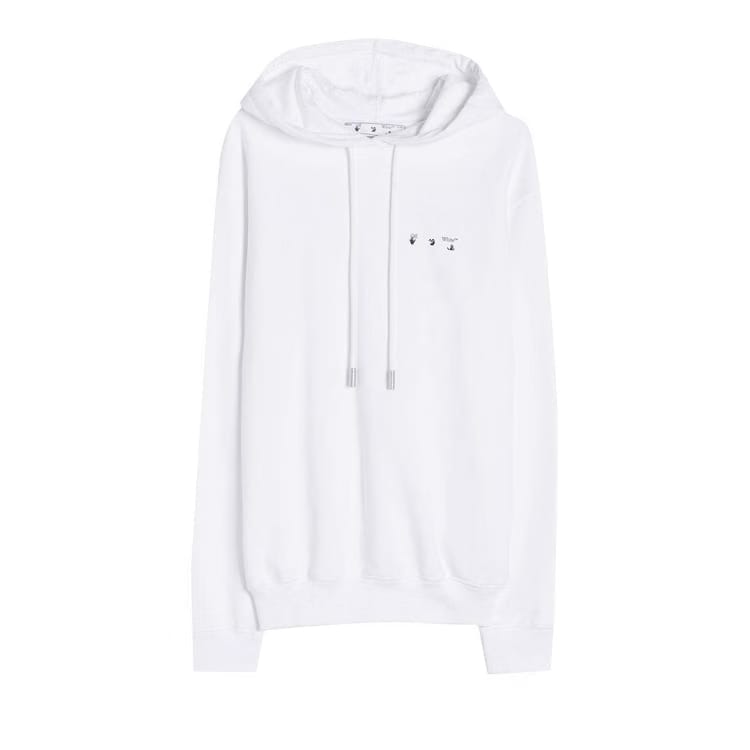 Off-White Palace Arrow Reg Hoodie White/Black