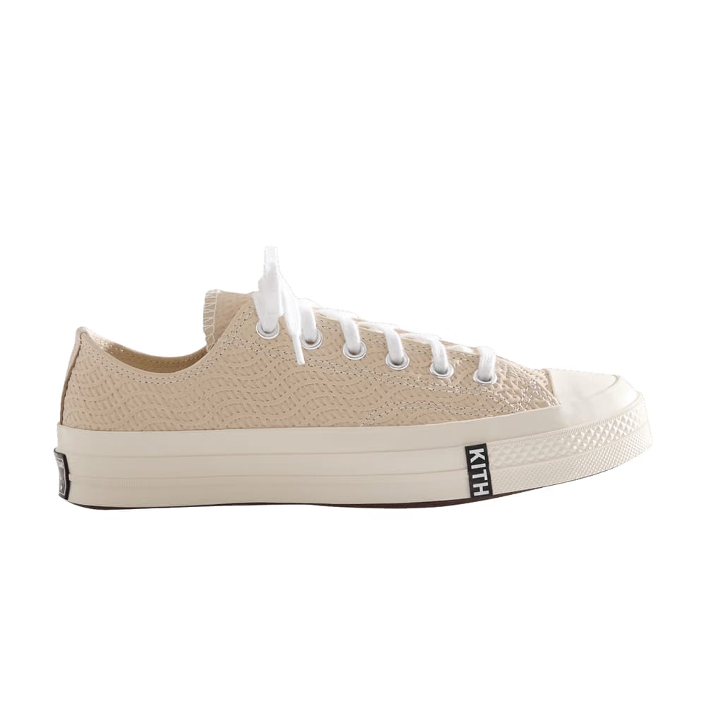Kith x Chuck 70 Low Egret Monogram