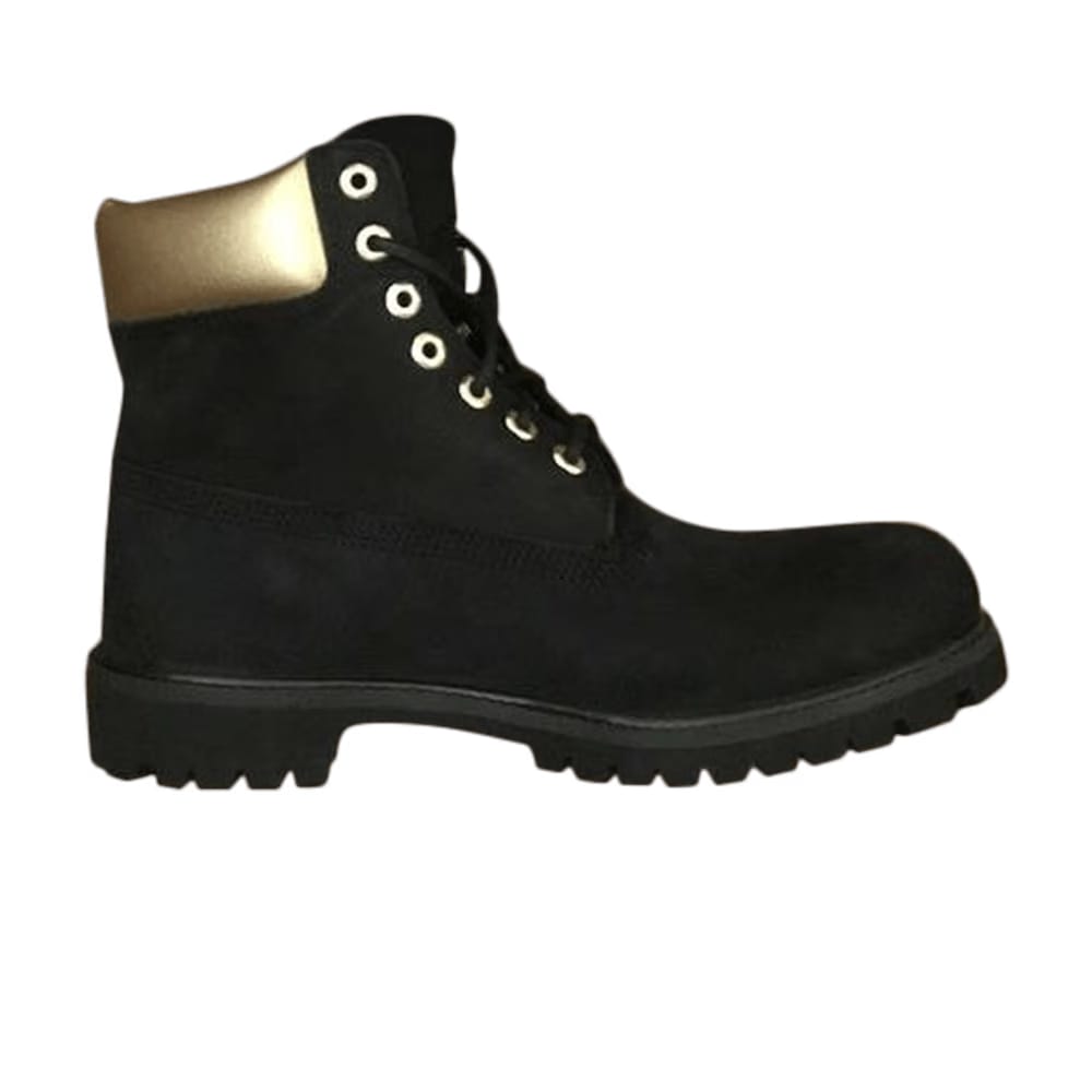 6 Inch Premium Waterproof Boot Gold Collar