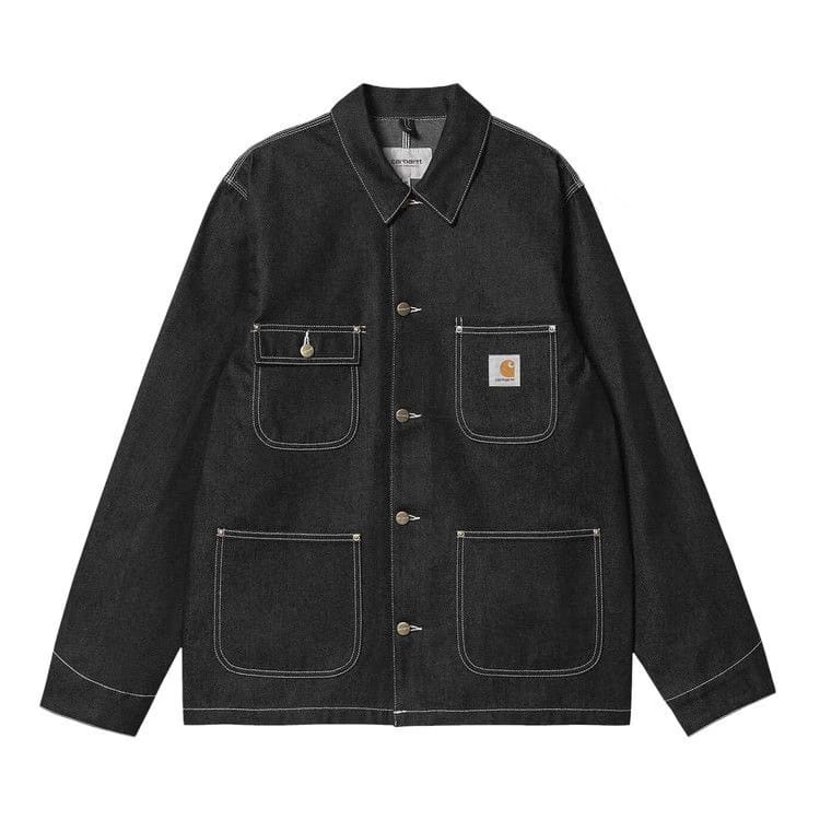 Carhartt WIP OG Chore Coat Black One Wash