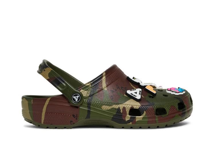 Palace x Classic Clog Jungle Camo