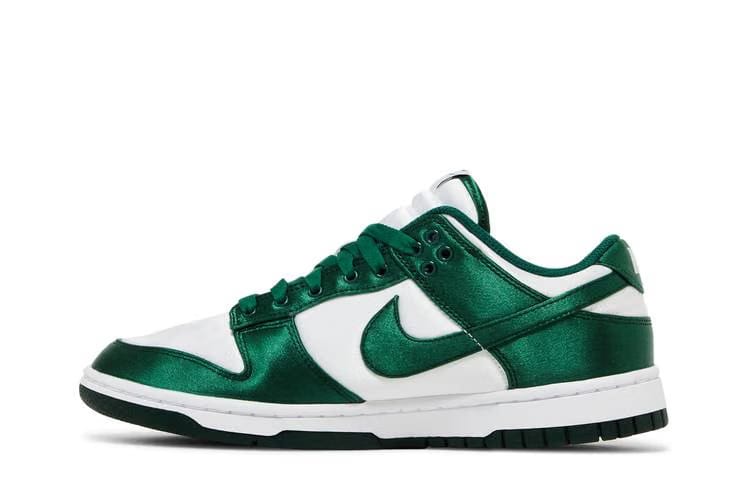 NIKE DUNK LOW MICHIGAN STATE SATIN (WOMEN'S)