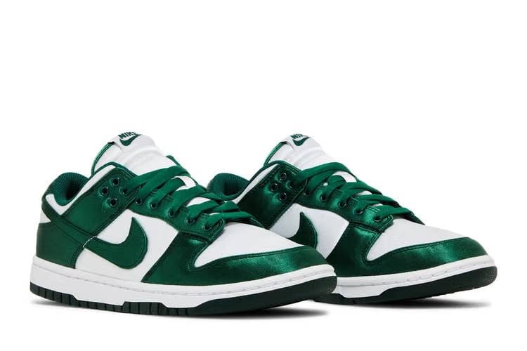 NIKE DUNK LOW MICHIGAN STATE SATIN (WOMEN'S)