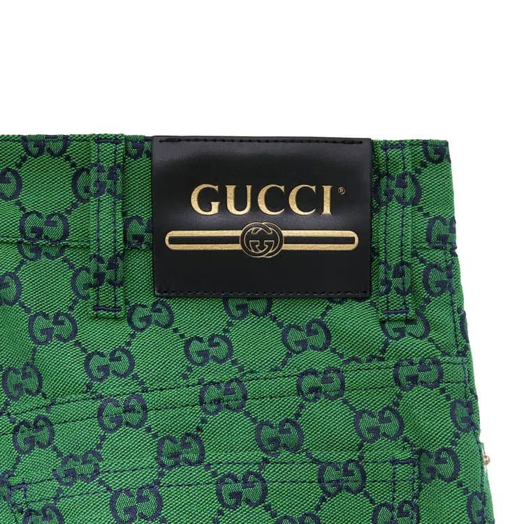 Gucci GG Canvas Pant Green