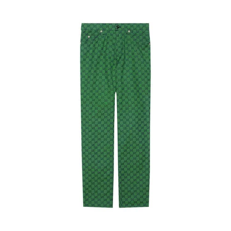 Gucci GG Canvas Pant Green